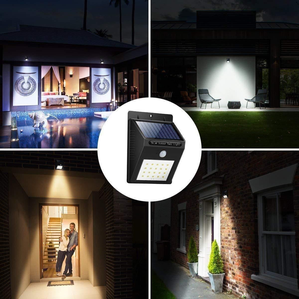 20 LED Motion Sensor Security Light | Bright Outdoor Lamp – kalakirtihub ra4xqa-dd