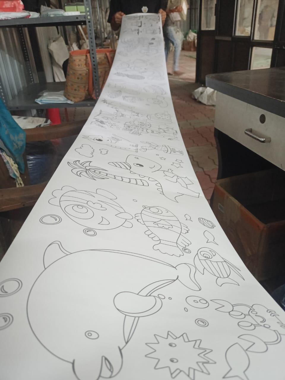 DIY Painting Drawing Paper Roll ra4xqa-dd