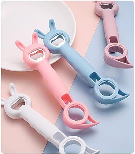 4-in-1 Cute Rabbit Wine Opener – Cartoon Shape Bottle Tool ra4xqa-dd