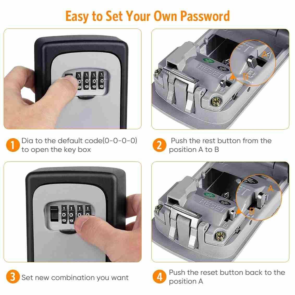 Security Key Lock Box | Safe & Durable Key Storage – kalakirtihub ra4xqa-dd
