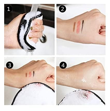 Microfiber Reusable Makeup Removal Pads (Pack of 3) | kalakirtihub ra4xqa-dd