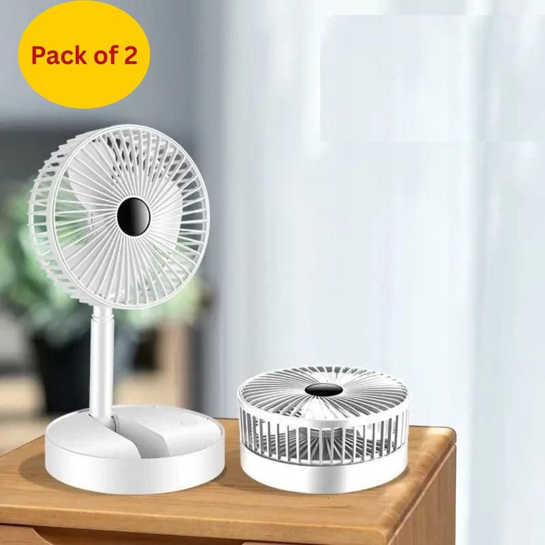 Powerful Rechargeable Table Fan | Portable Cooling Device – kalakirtihub ra4xqa-dd
