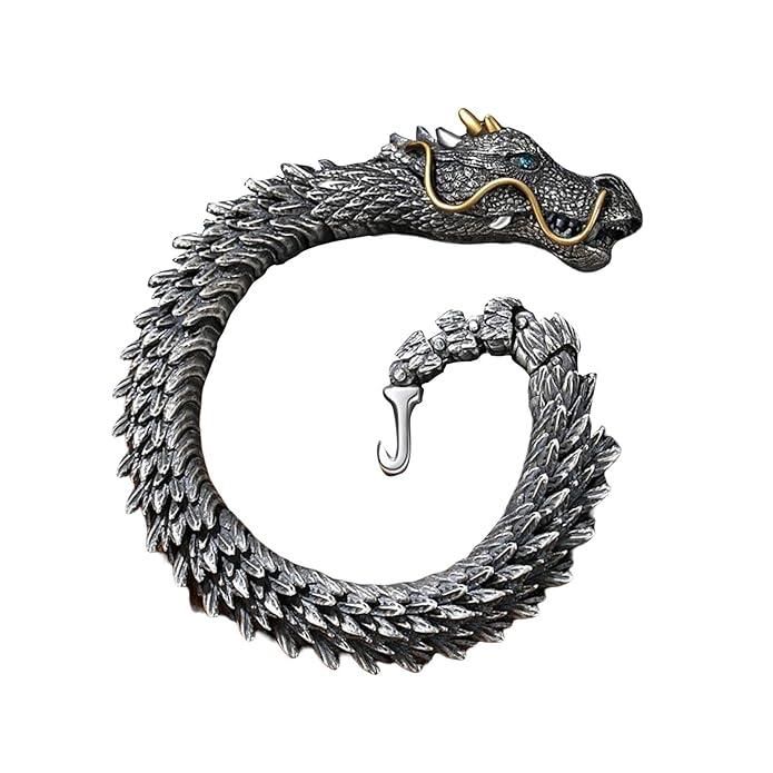 Dragon Scale Bracelet – Unique Men's Fashion Jewelry - KalaKirtiHub