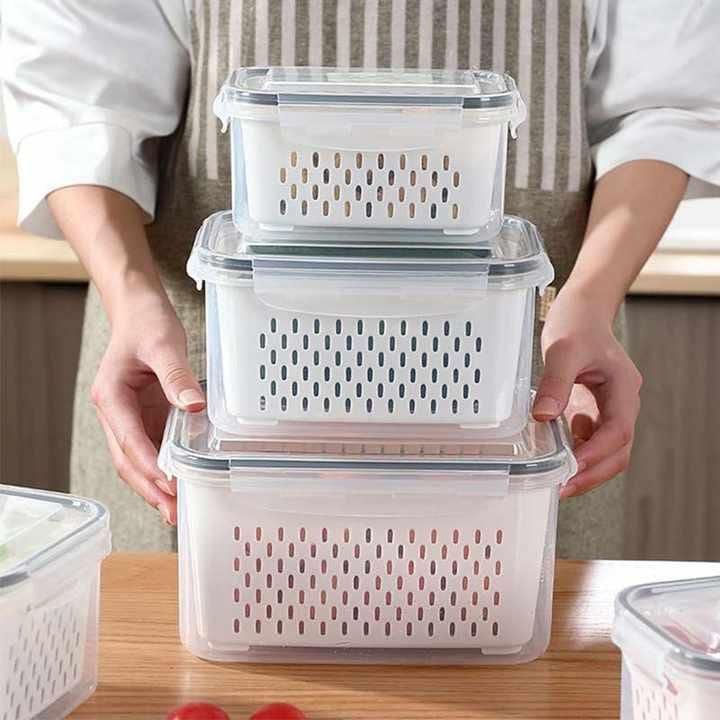 Kitchen Food Storage Containers Set (Pack of 2) ra4xqa-dd