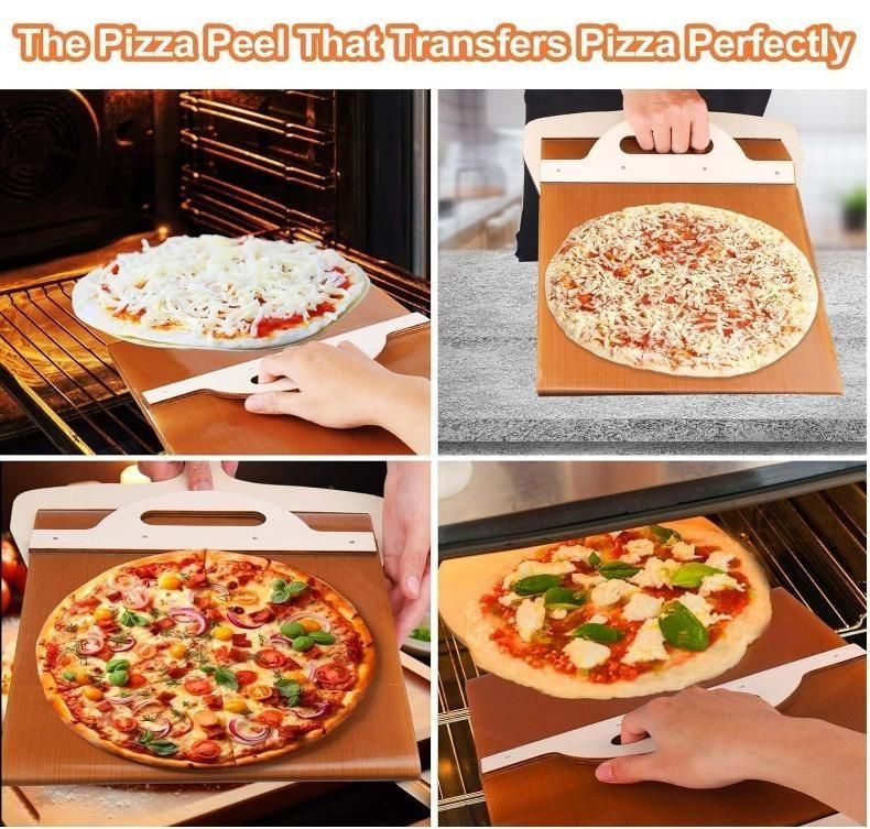 Wooden Pizza Paddle with Smooth Handle – Easy Pizza Transfer ra4xqa-dd