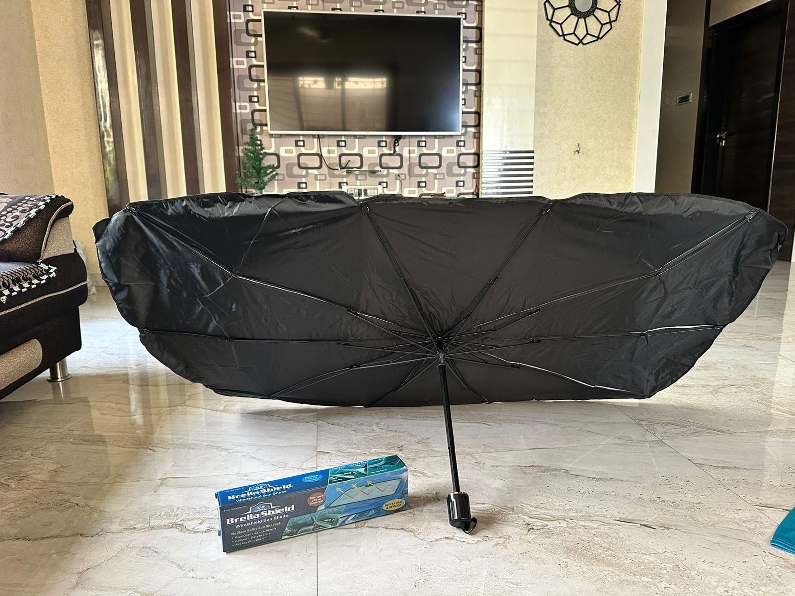 Car Windshield Sun Shade Umbrella | UV Protection & Heat Block ra4xqa-dd