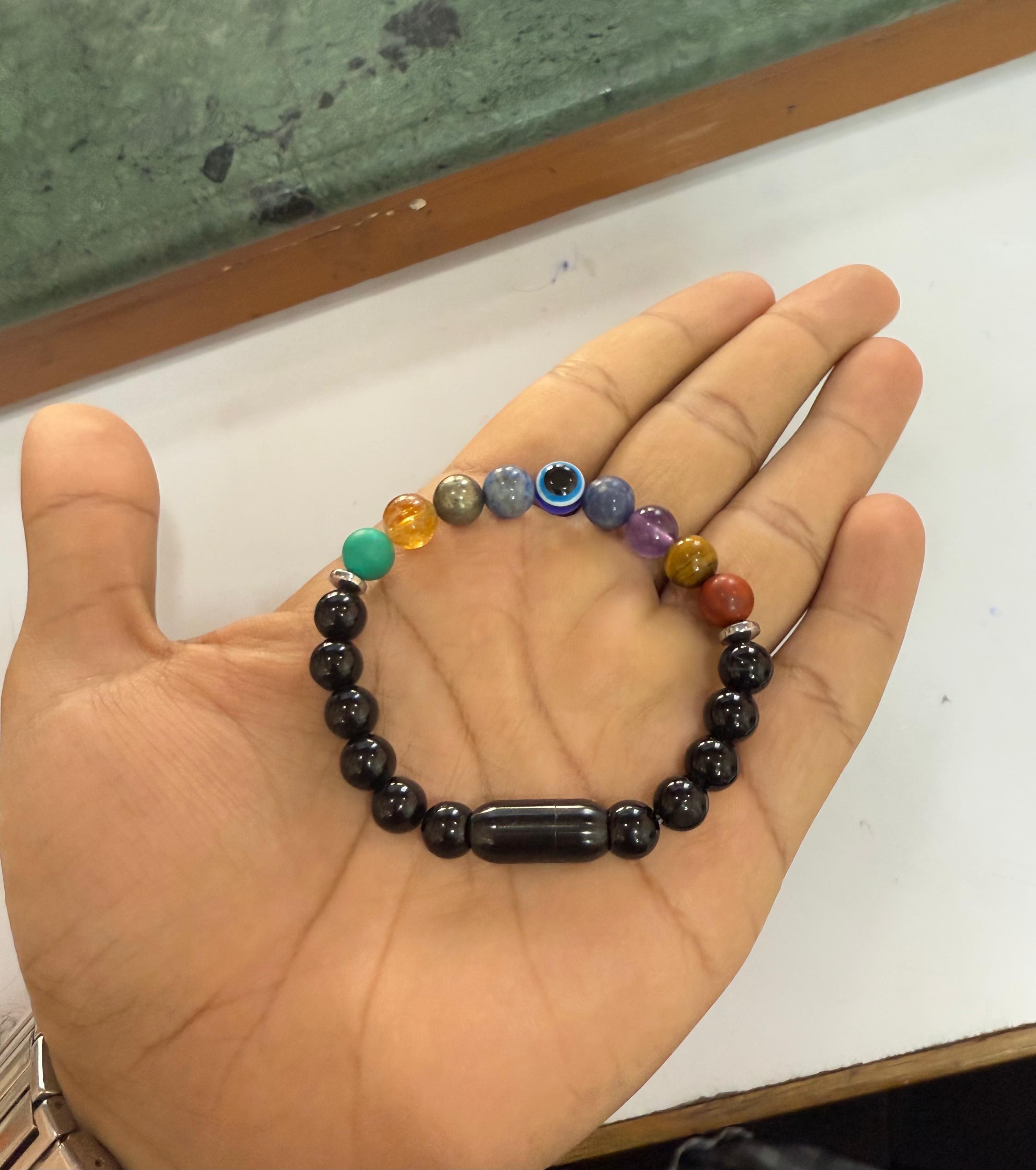 Super 9 Chakra Bracelet for Healing & Balance | KalaKirtiHub Jewelry - KalaKirtiHub