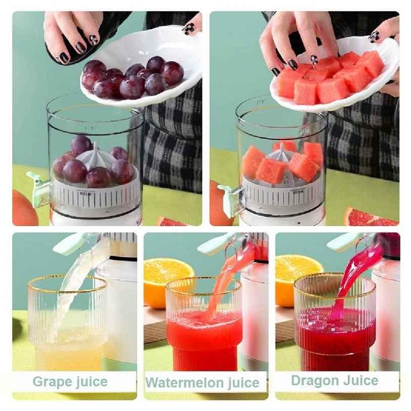 Portable USB Mini Electric Rechargeable Blender Fruit Fresh Juice Lemon Maker ra4xqa-dd