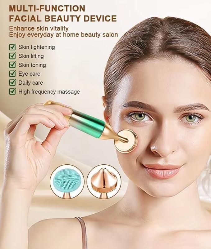 3-in-1 Face, Neck & Eyes Massager for Relaxation & Skincare | kalakirtihub ra4xqa-dd