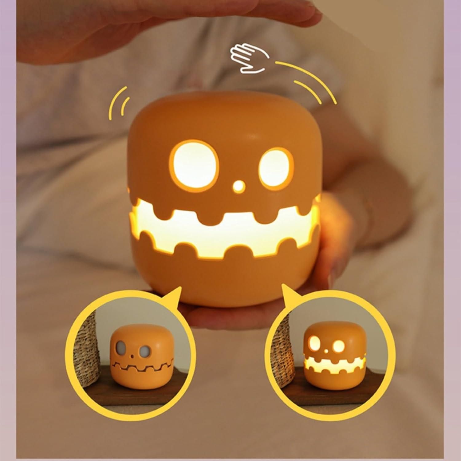 Pumpkin Lamp | Cute LED Night Light for Home & Kids – kalakirtihub ra4xqa-dd
