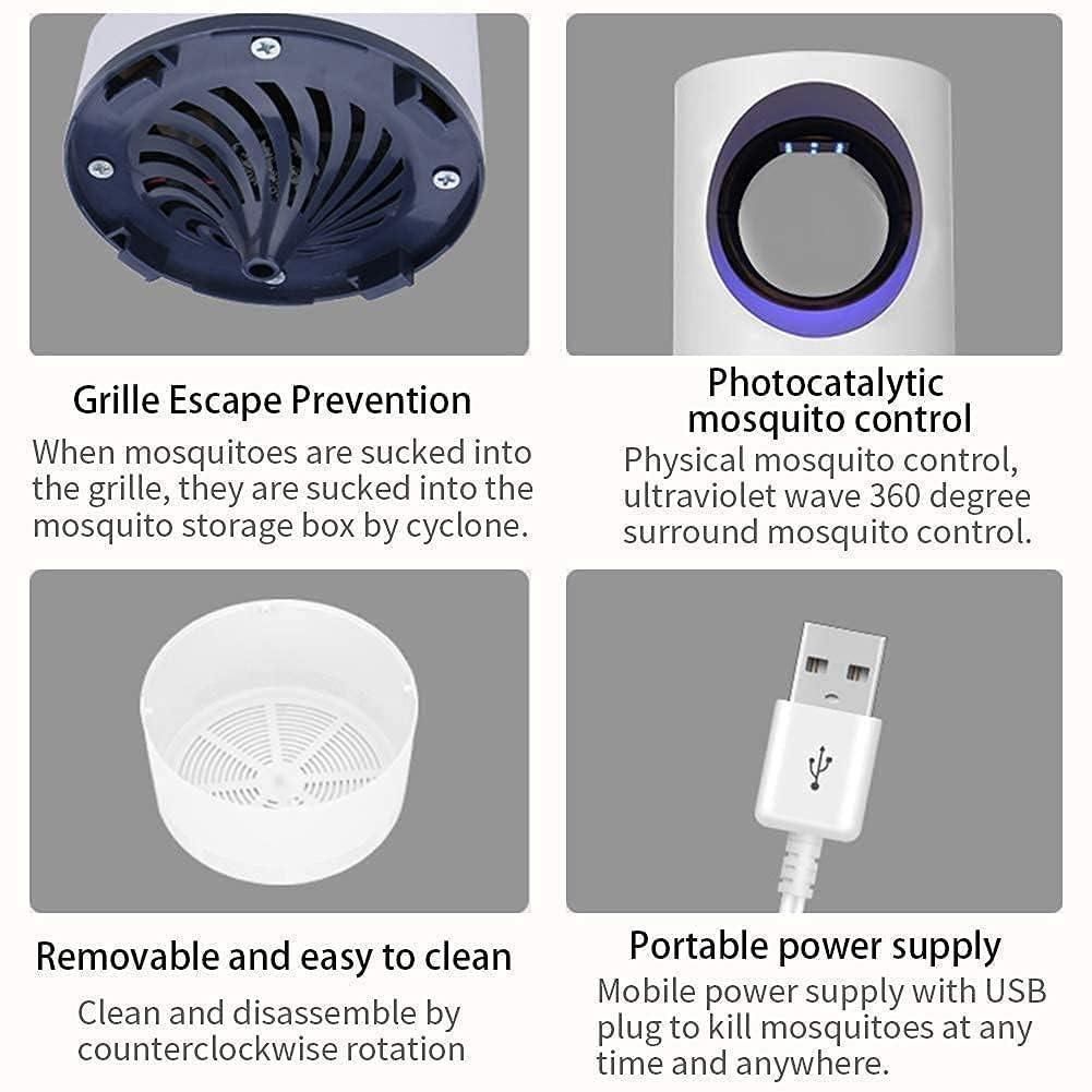 Electronic LED Mosquito Killer Lamp USB Silent Trap – kalakirtihub ra4xqa-dd
