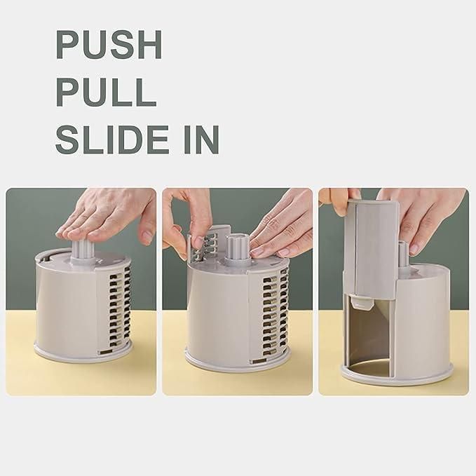 Manual Vegetable Grater – Easy Kitchen Food Prep Tool ra4xqa-dd