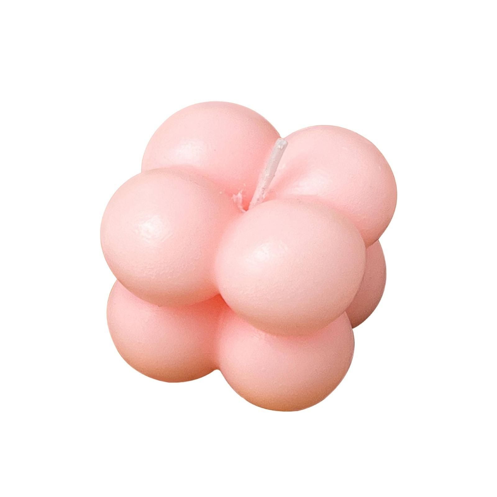 Wax Tiny Cloud Bubble Cube Candle (Pack of 4) - KalaKirtiHub