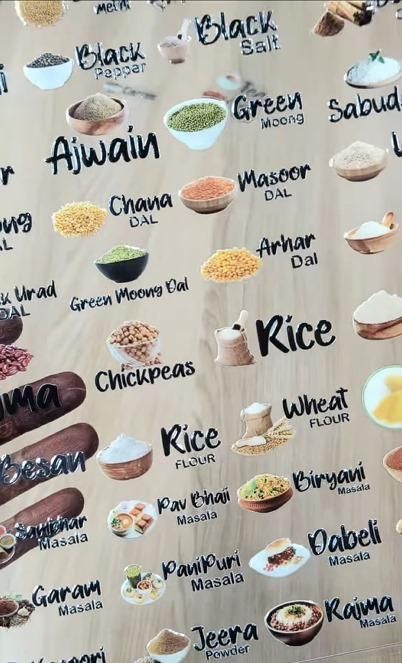 Waterproof Kitchen Spice Jar Label Stickers (60 PCS) | UV DTF Labels