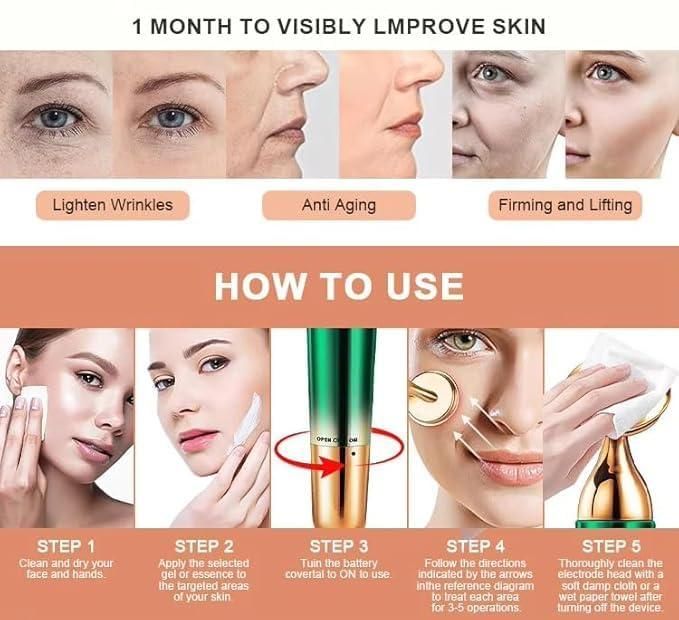 3-in-1 Face, Neck & Eyes Massager for Relaxation & Skincare | kalakirtihub ra4xqa-dd