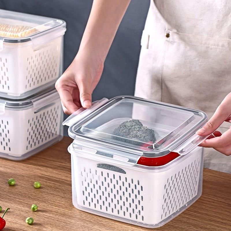 Kitchen Food Storage Containers Set (Pack of 2) ra4xqa-dd