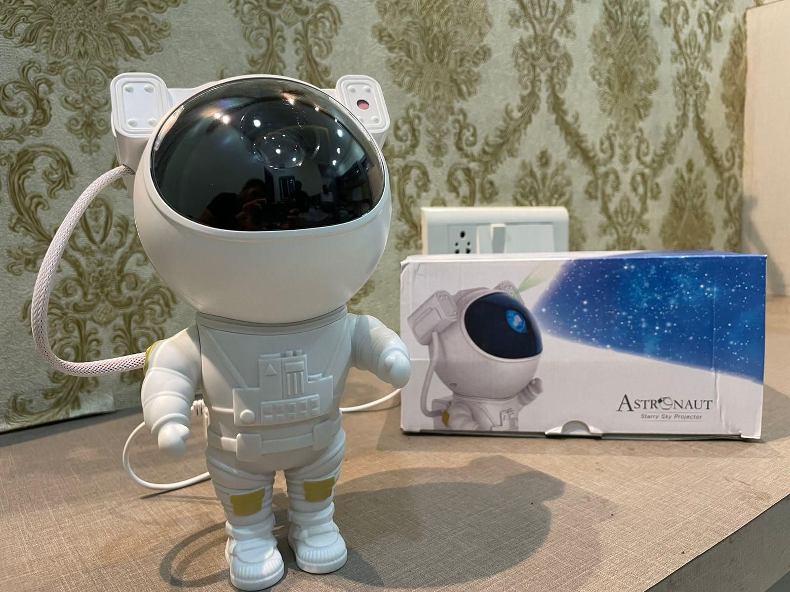 Astronaut Galaxy Projector 360° Rotation with Remote – kalakirtihub ra4xqa-dd
