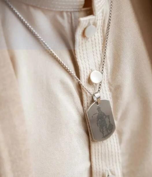 Hanuman Chalisha Pendant with Chain – Spiritual Jewelry - KalaKirtiHub