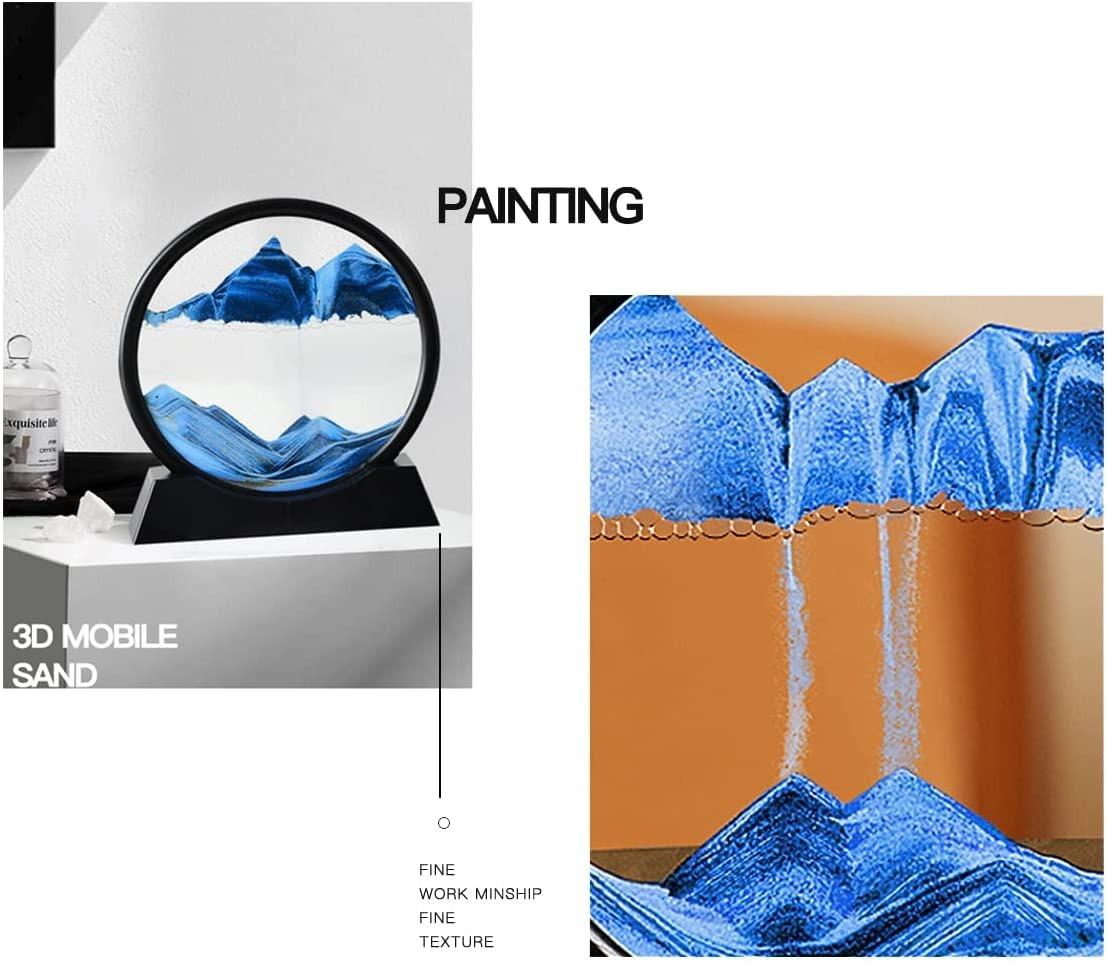 Relaxing Kinetic Sandscape Art – Table Desk Decor - KalaKirtiHub
