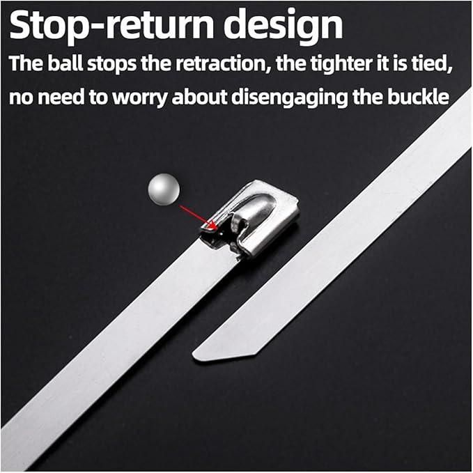 Stainless Steel Cabe Lock Ties (Pack of 10) ra4xqa-dd