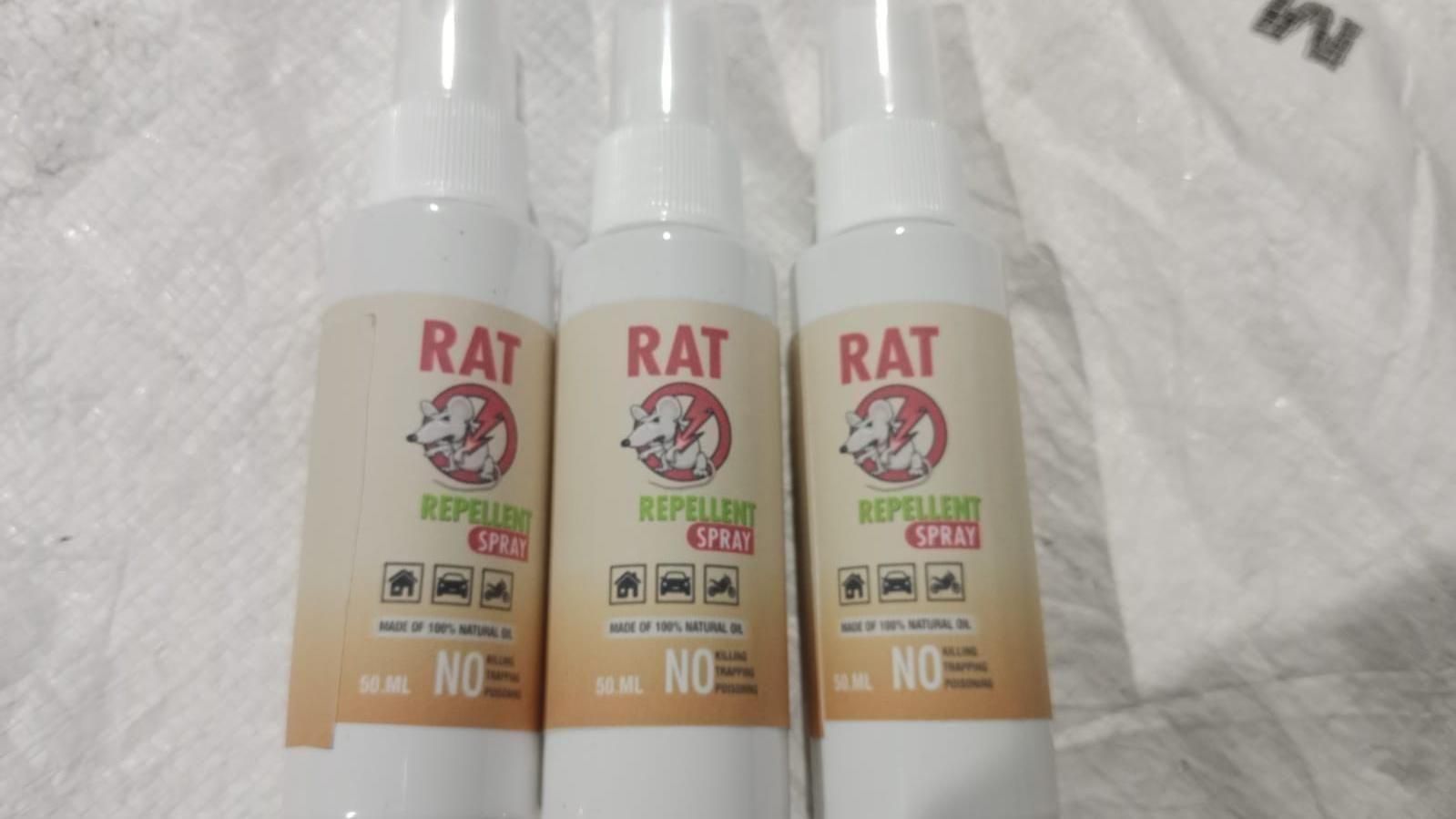 Rat Repellent Spreay 50ML (Pack of 3) ra4xqa-dd