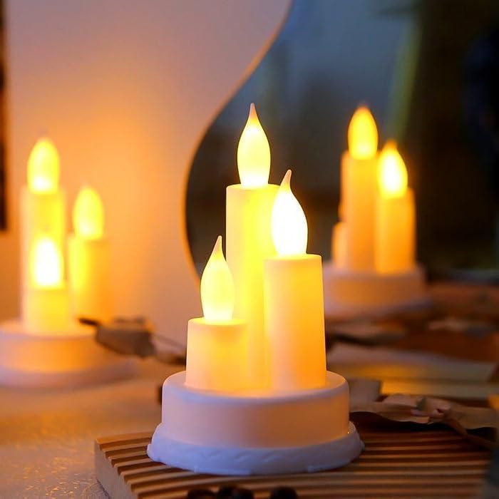 2 Pcs LED Candles Lights ra4xqa-dd