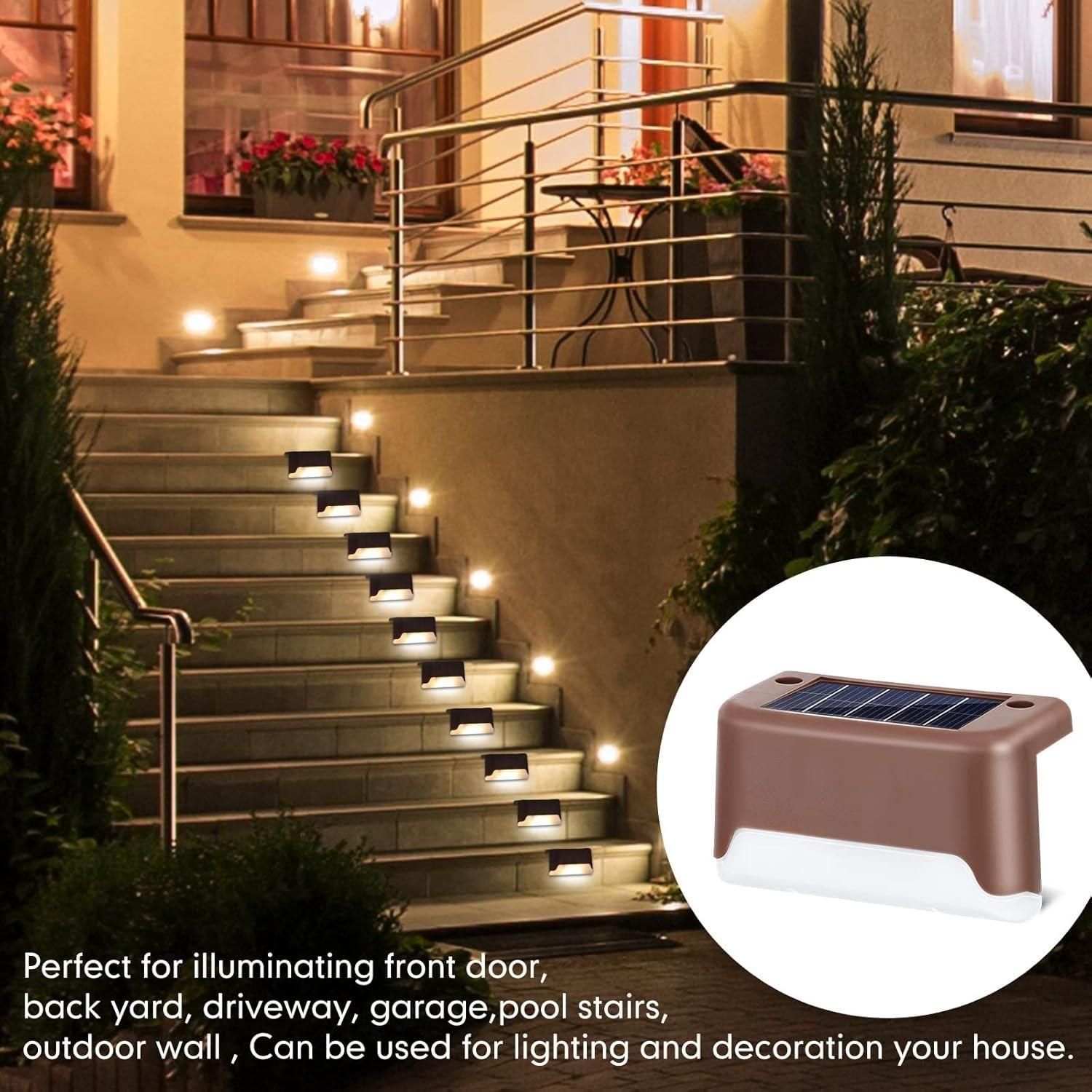 Solar Deck Lights Outdoor | LED Garden & Pathway Lighting – kalakirtihub ra4xqa-dd