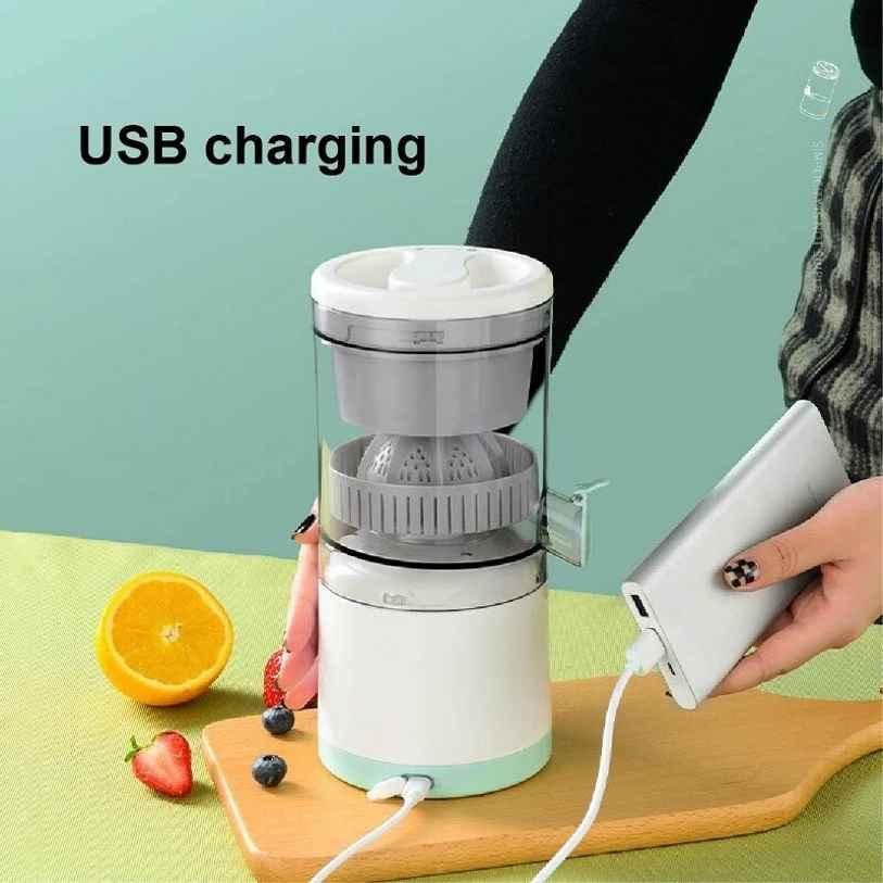 Portable USB Mini Electric Rechargeable Blender Fruit Fresh Juice Lemon Maker ra4xqa-dd