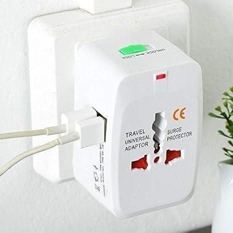 Worldwide Travel Adapter with Dual USB Charger Ports – kalakirtihub ra4xqa-dd