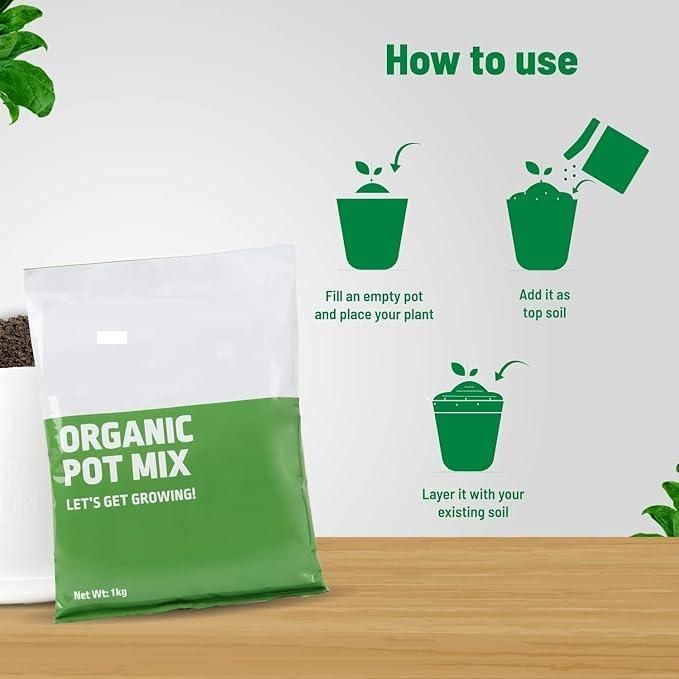 Organic Pot Mix 500gm - KalaKirtiHub