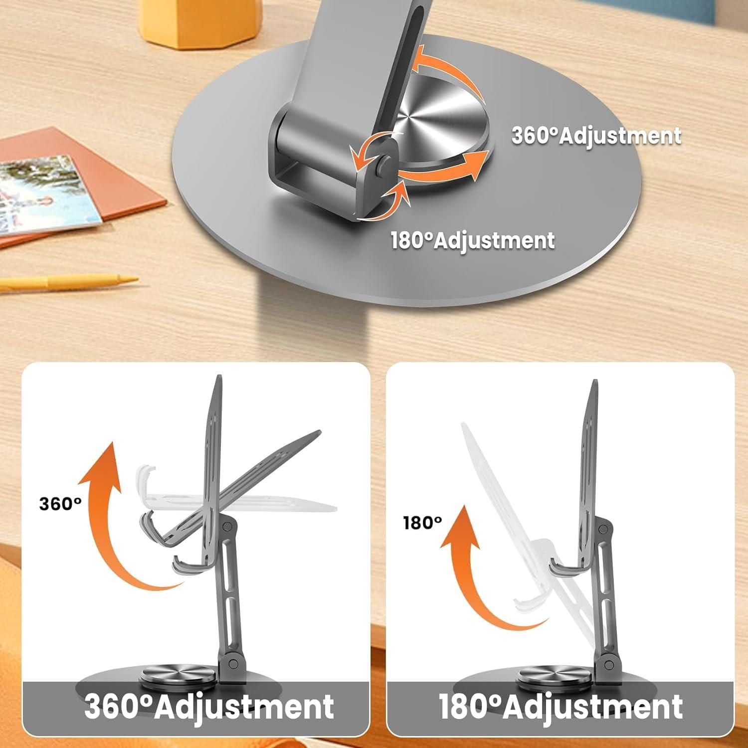 Aluminium 360� Rotatable Phone/Tablet Stand ra4xqa-dd
