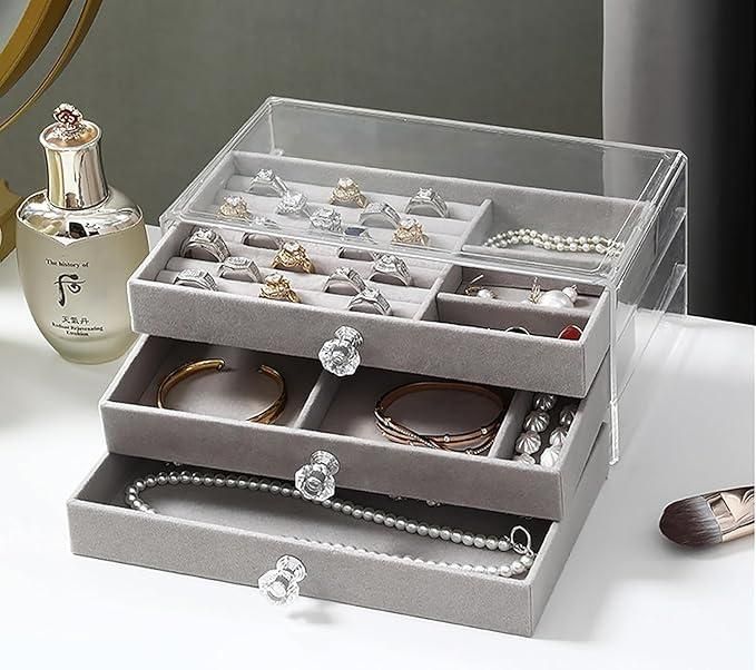 3 Layer Jewellery Storage Box ra4xqa-dd
