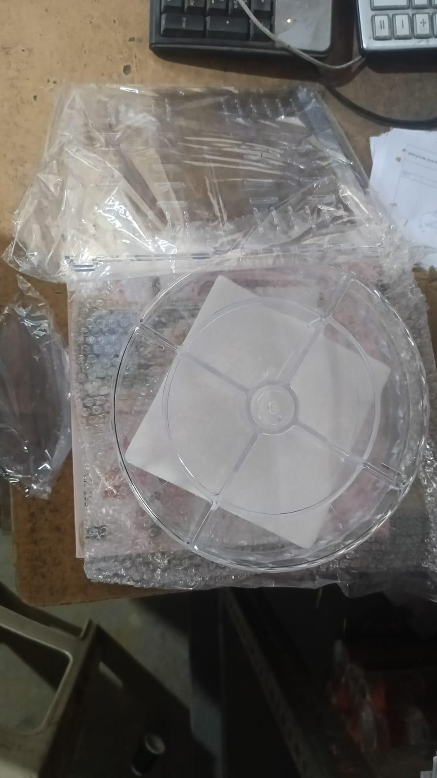 Makeup Organizer Adjustable 360 Rotation Box Case ra4xqa-dd