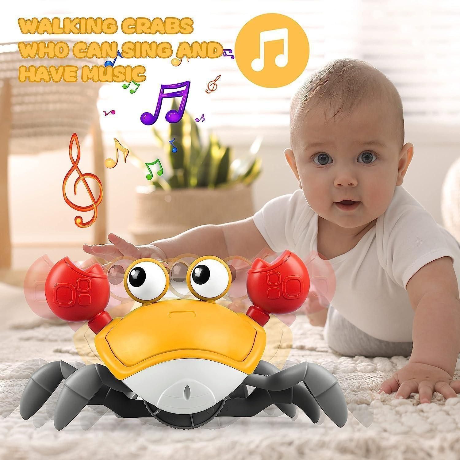 Cute Dancing Crab Toy with USB Rechargeable ra4xqa-dd