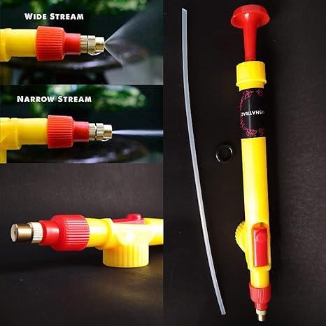 Adjustable High-Pressure Garden Pump Bottle Spray Gun - KalaKirtiHub