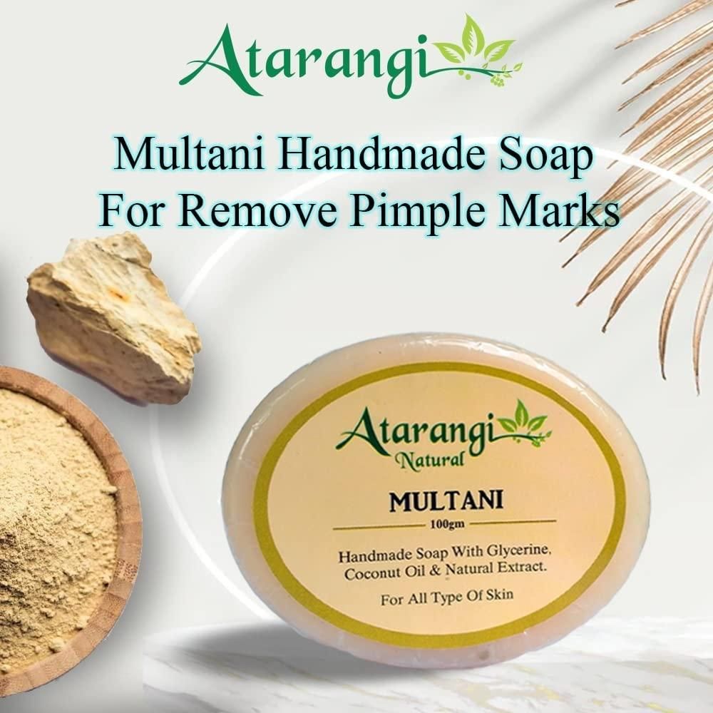 Multani Mitti Handmade Soap for Pimple Marks Removal | kalakirtihub ra4xqa-dd