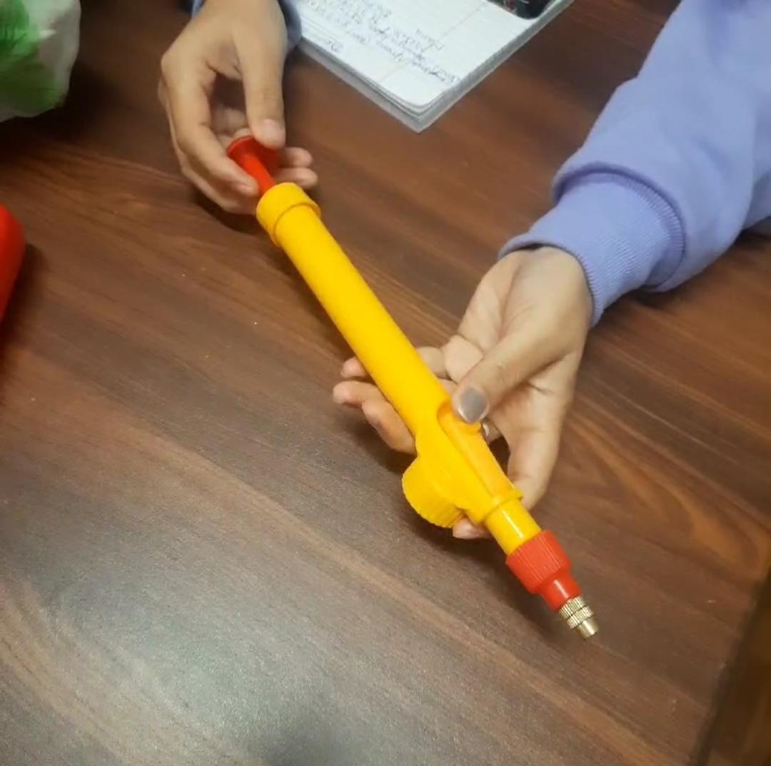 Adjustable High-Pressure Garden Pump Bottle Spray Gun - KalaKirtiHub