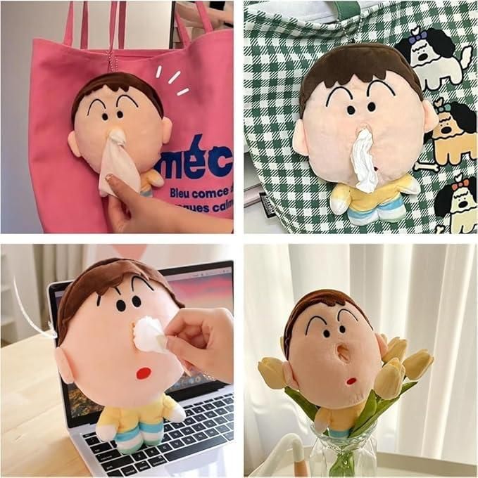 Cartoon Plush Tissue Holder Doll ra4xqa-dd