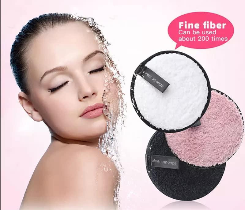 Microfiber Reusable Makeup Removal Pads (Pack of 3) | kalakirtihub ra4xqa-dd