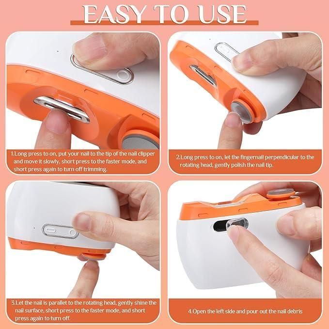 Electric Nail Clipper for Safe & Easy Grooming | kalakirtihub ra4xqa-dd
