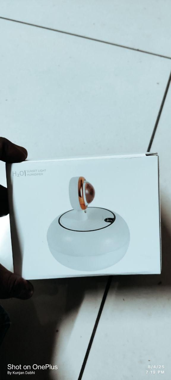 Sunset Lamp & Air Humidifier – Relaxing Home Gadget - KalaKirtiHub